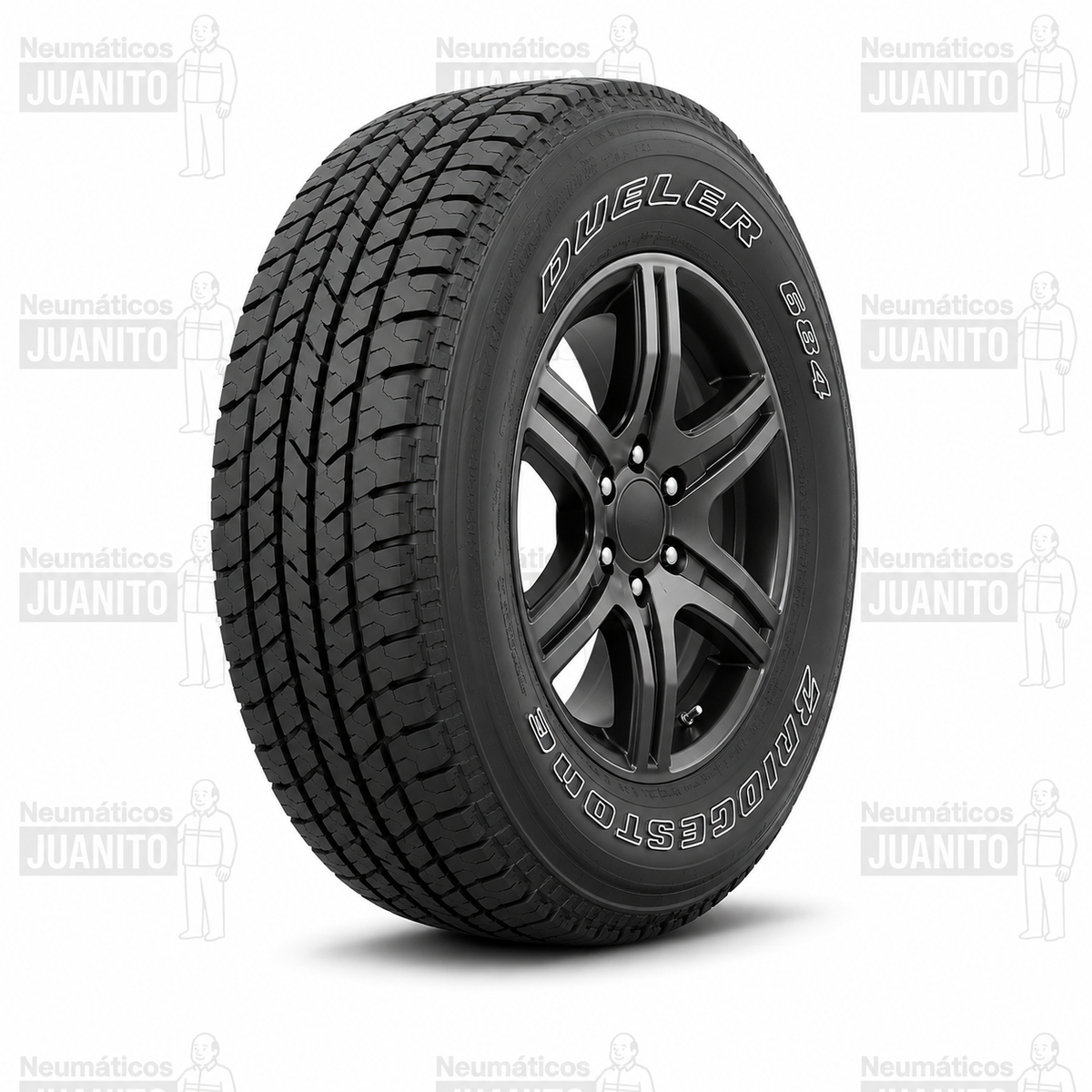 NEUMATICOS 265/70R16 BRIDGESTONE DUELER 684 ll