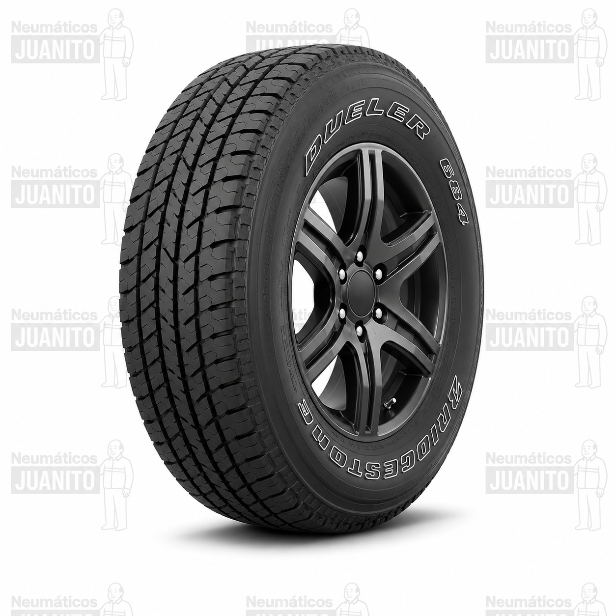 NEUMATICOS 265/70R16 BRIDGESTONE DUELER 684 ll
