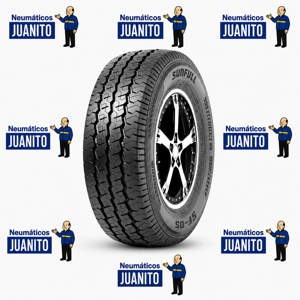 NEUMÁTICOS 165/70R13LT SUNFULL SF-05 6PR 88/86S