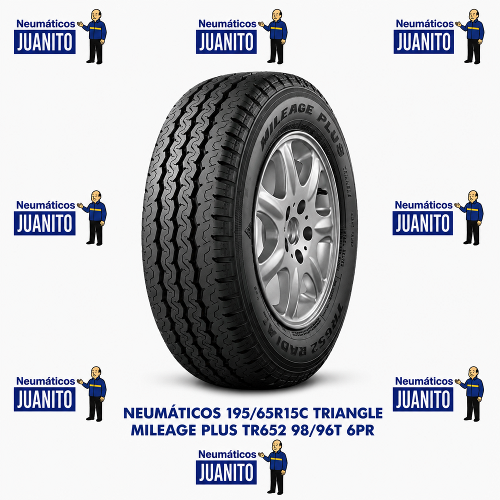NEUMÁTICOS 195/65R15C TRIANGLE MILEAGE PLUS TR652 98/96T 6PR