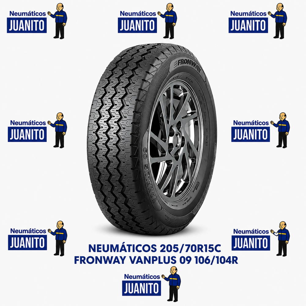 NEUMÁTICOS 205/70R15C FRONWAY VANPLUS 09 106/104R